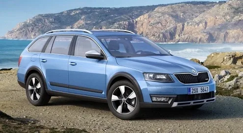 Внедорожная Skoda Octavia стала выше на 33 мм
