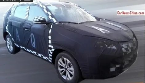 Новый кроссовер MG CS замечен на дорожных испытаниях