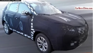 Новий кросовер MG CS помічений на дорожніх випробуваннях