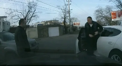 In Odessa, an inadequate driver opened fire with a pistol