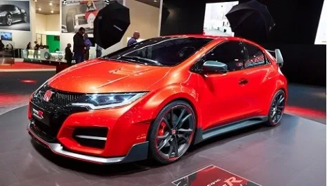 Honda представила в Женеве почти серийный Civic Type R