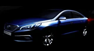 New version of Hyundai Sonata revealed by paparazzi