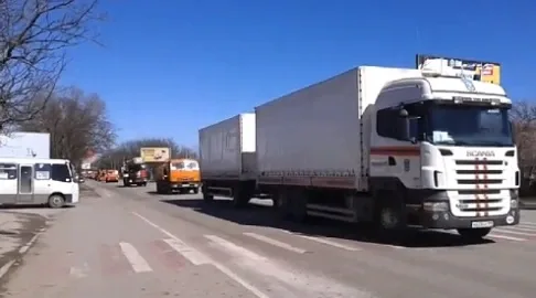 Russia has started supplying automotive equipment to Crimea