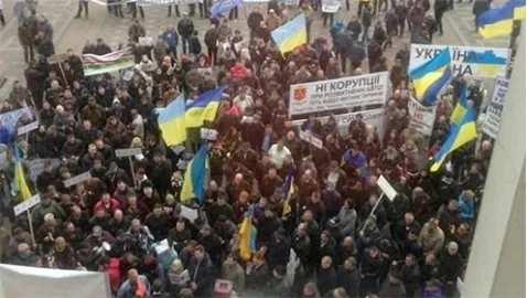 Not again, but once more: protesters blocked Hrushevskoho
