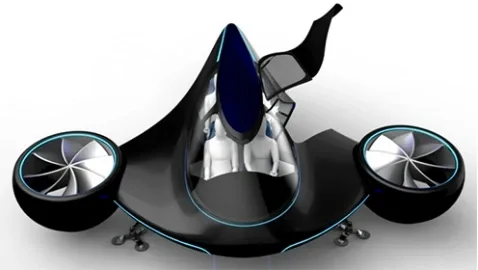 The French are preparing an electric flying car for production