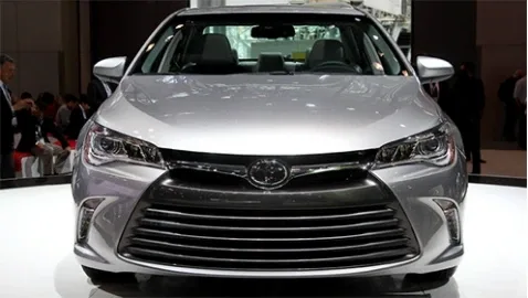Toyota Camry 2015 was presented at the New York Auto Show