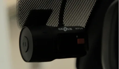 Review of the most compact dash cam Gazer H714