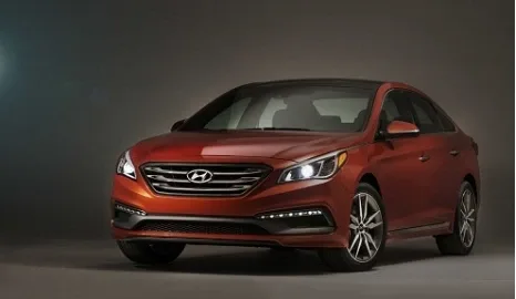 First official photos and videos of Hyundai Sonata 2015