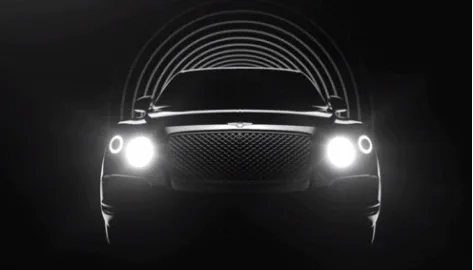 Вниманию олигархов: первый тизер кроссовера Bentley