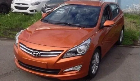 First photos of the updated Hyundai Accent/Solaris
