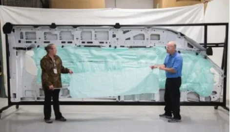 Ford developed a 4.5-meter airbag!