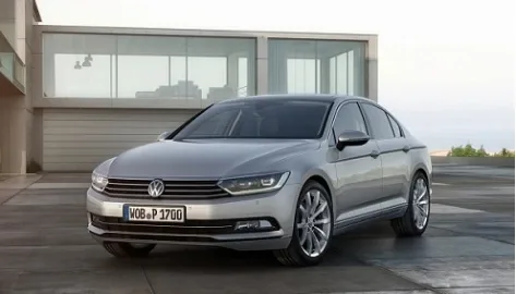 First photos of VW Passat B8 and details about the new model