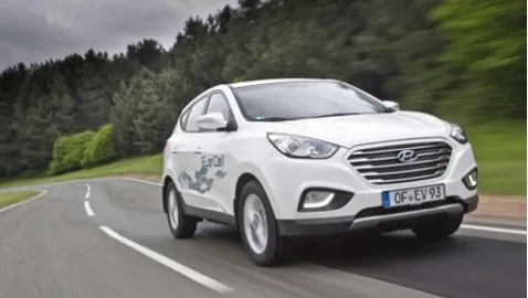 A record has been set for the range of a hydrogen-powered car