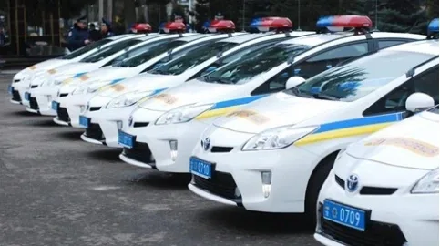 Ukrainian police will receive new hybrid cars