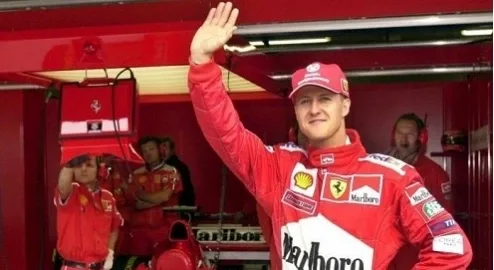 Schumacher returned home