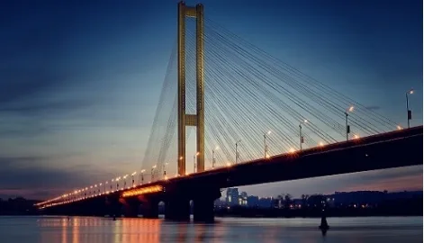 Tonight, the Southern Bridge in Kyiv will be partially closed.