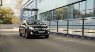 The first test in Ukraine of the new budget sedan JAC J4