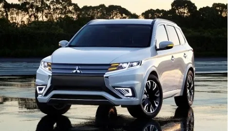 Mitsubishi Outlander PHEV Concept-S: подзаряжаемый гибридный кроссовер
