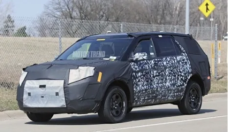 Ford Explorer has been restyled