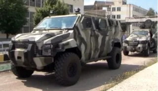 Нацгвардія отримала перші спецавтомобілі КрАЗ Спартан
