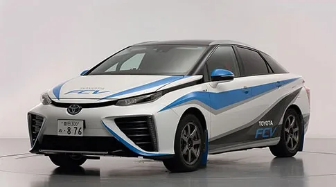 Toyota hydrogen sports car to take part in rally