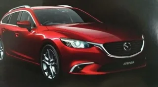 Images of the updated Mazda6 have appeared online