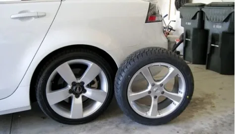 Drivers will be fined for summer tires in winter