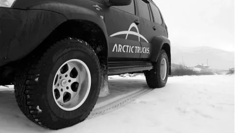 Nokian Tyres и Arctic Trucks сделали самые большие шины