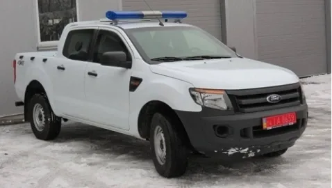 Представлений прикордонний Ford Ranger з українською бронею