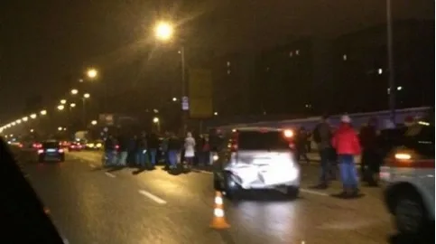 Accident on Bazhana in Kyiv: an attempt at mob justice