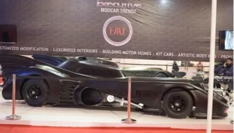 In India, the Mercedes S-Class was turned into a Batmobile