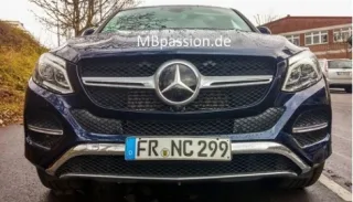 Mercedes-Benz GLE Coupe: перші «живі» фото конкурента BMW X6
