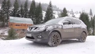 Test of diesel Nissan X-Trail 2014: in Transcarpathia on one tank