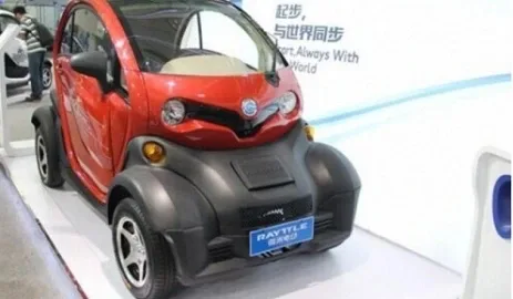 The Chinese cloned the Renault Twizy electric car