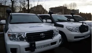 Місія ОБСЄ в Україні отримала броньовані Land Cruiser