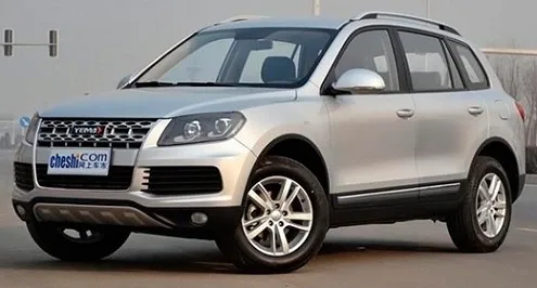 Sichuan Yema T70 - двійник Volkswagen Touareg