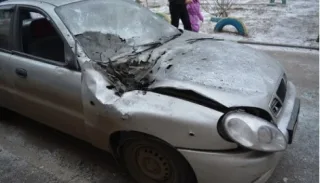 Обстріл Краматорська. Кадри з відеореєстратора