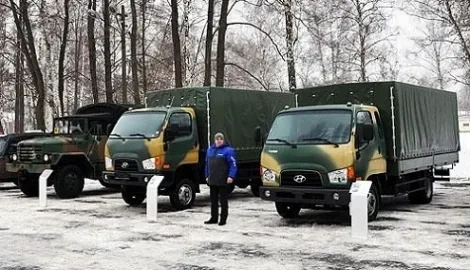 Украинской армии предложено пересесть на корейские военные авто