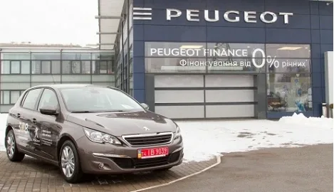 Новый Peugeot 308 дебютировал в Украине