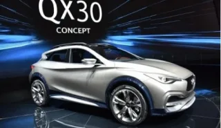 Infiniti presented the premium crossover QX30