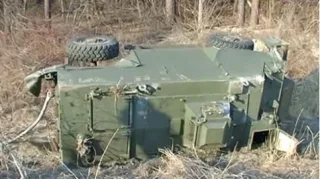 Під Києвом сталася смертельна ДТП з бронеавтомобілями SAXON