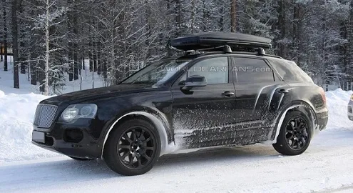 Внедорожник Bentley Bentayga проходит финальные испытания
