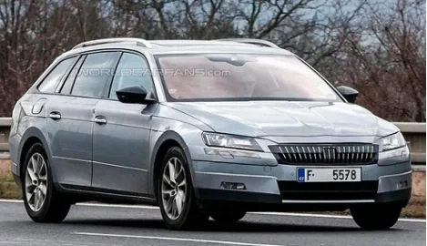 New Skoda Superb Combi: first photos