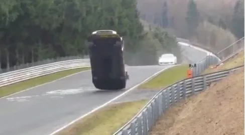 An accident with casualties occurred at the Nürburgring race track
