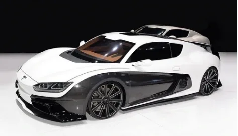 The first Chinese electric supercar was presented in Shanghai