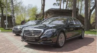 Mercedes-Maybach S-Class: photos and videos from the Ukrainian presentation
