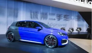 В Шанхае представили 500-сильный гибрид Peugeot 308