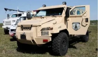 The KRAZ Shrek mine-clearing robot and deminer has entered service with the Ministry of Internal Affairs