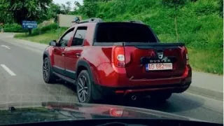 У Румунії засвітився Дастер пікап з подвійною кабіною