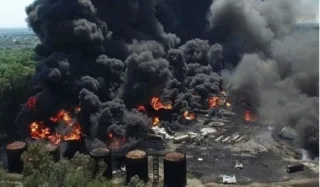 Video: timeline of the oil depot fire near Kyiv